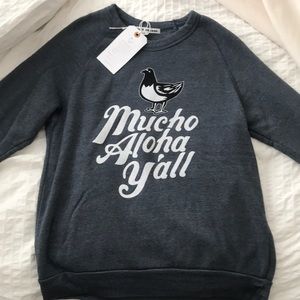 Original Mucho Aloha Fleece Crew Pullover
